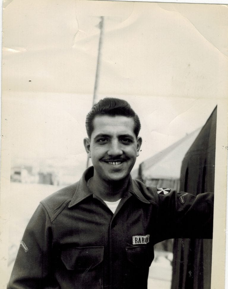 carl in military 1952