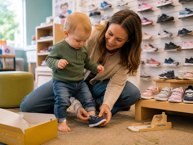 first walking shoes